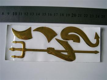 三維立體軟塑標(biāo)牌
